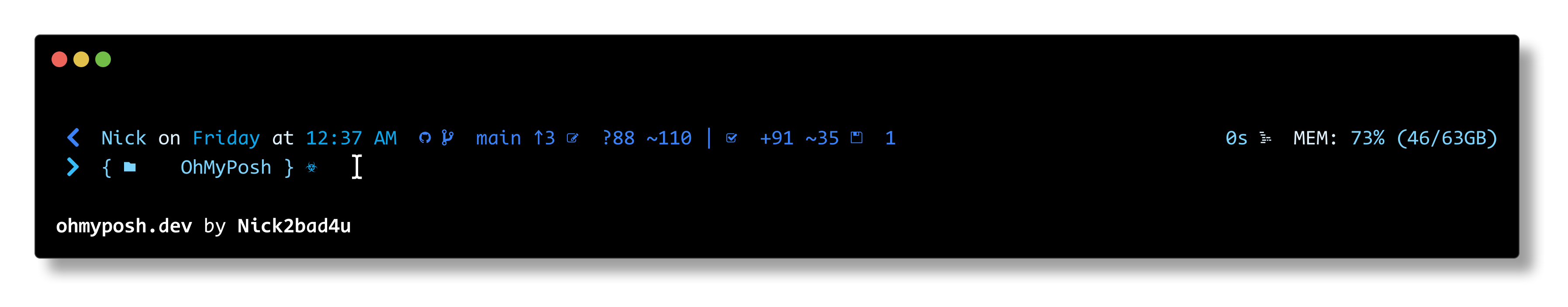 BlueOcean theme preview