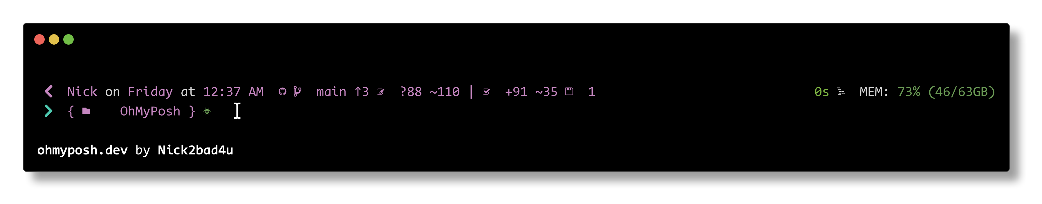 ForestEmber theme preview