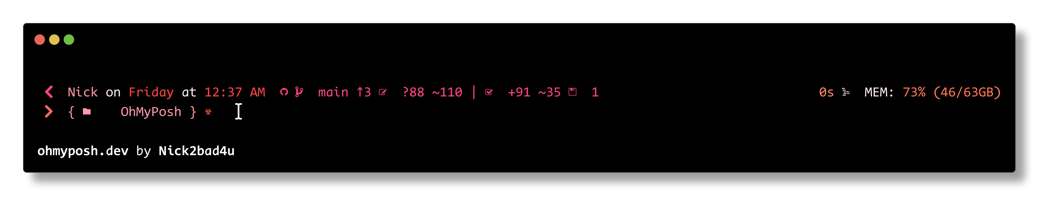 RedAlert theme preview