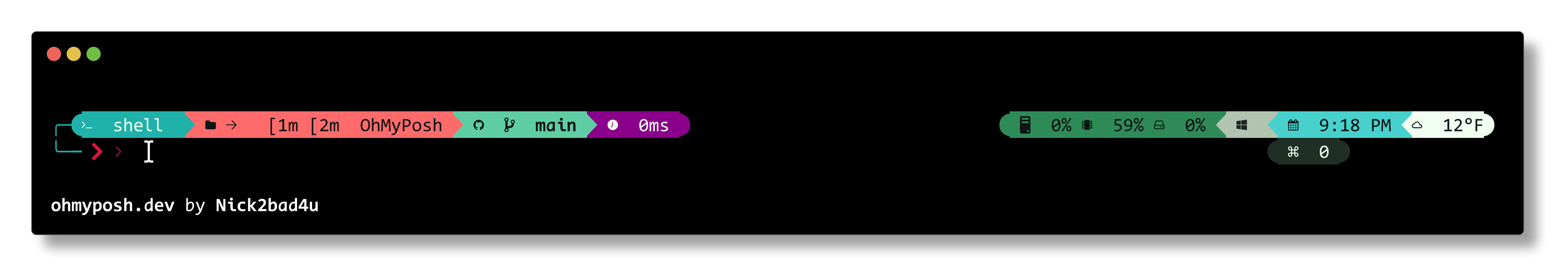 CherryMint theme preview