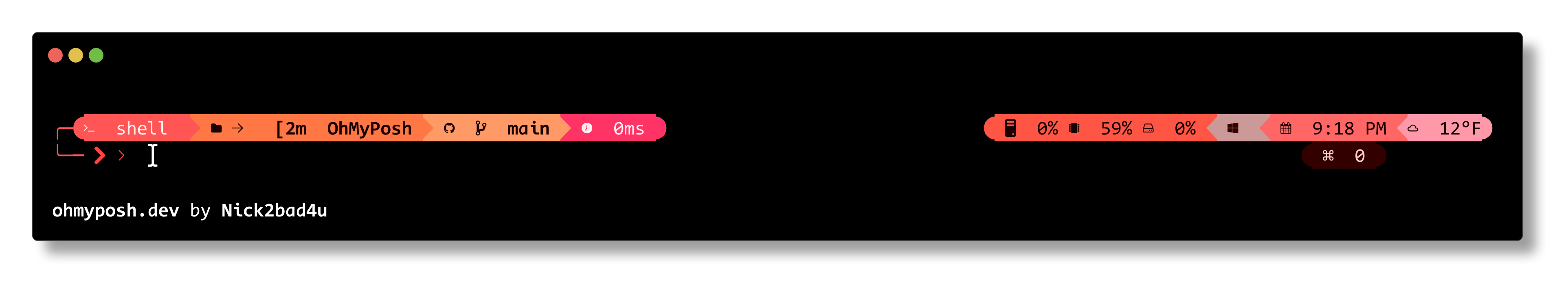 RedAlert theme preview