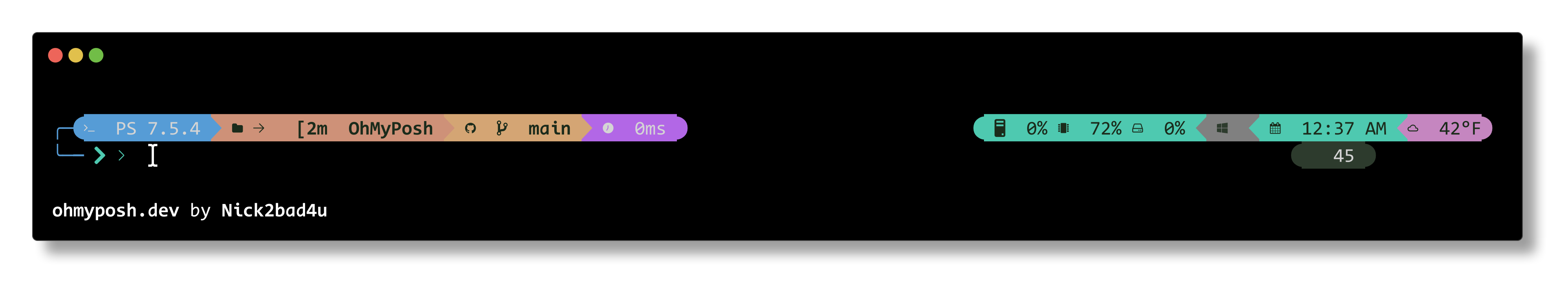 ForestEmber theme preview