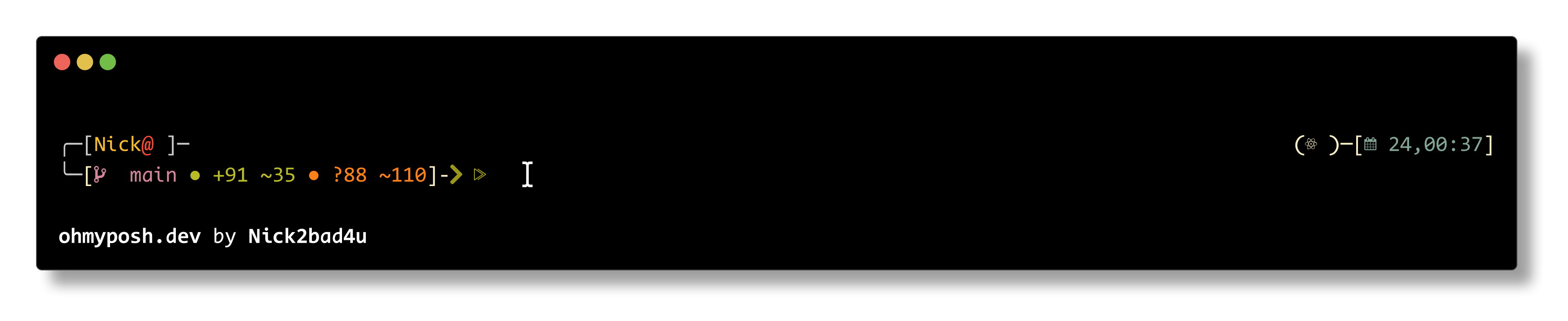 GruvboxDark theme preview