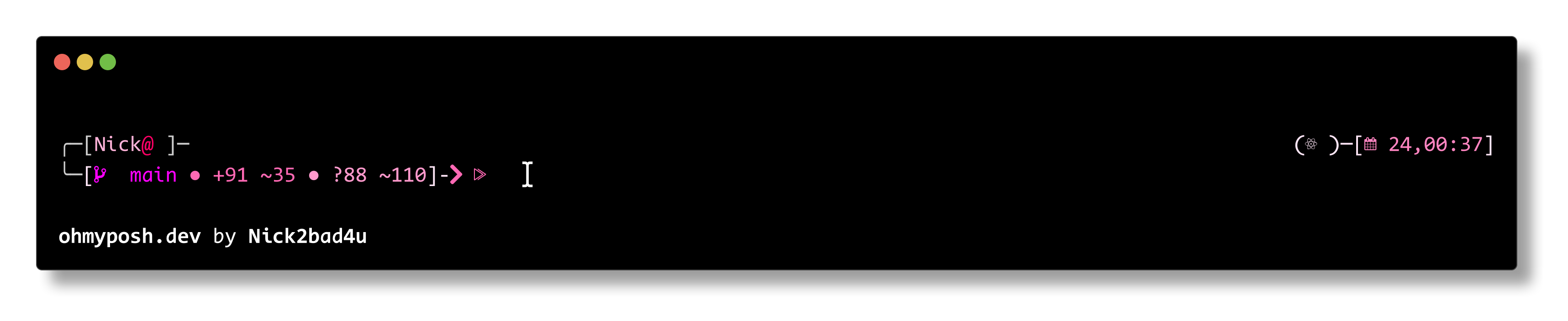 PinkParadise theme preview