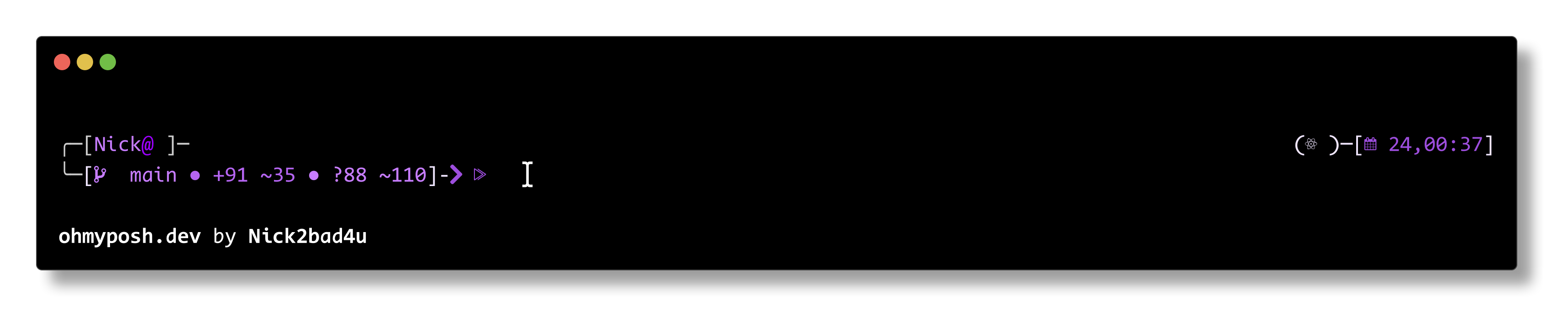 PurpleReign theme preview