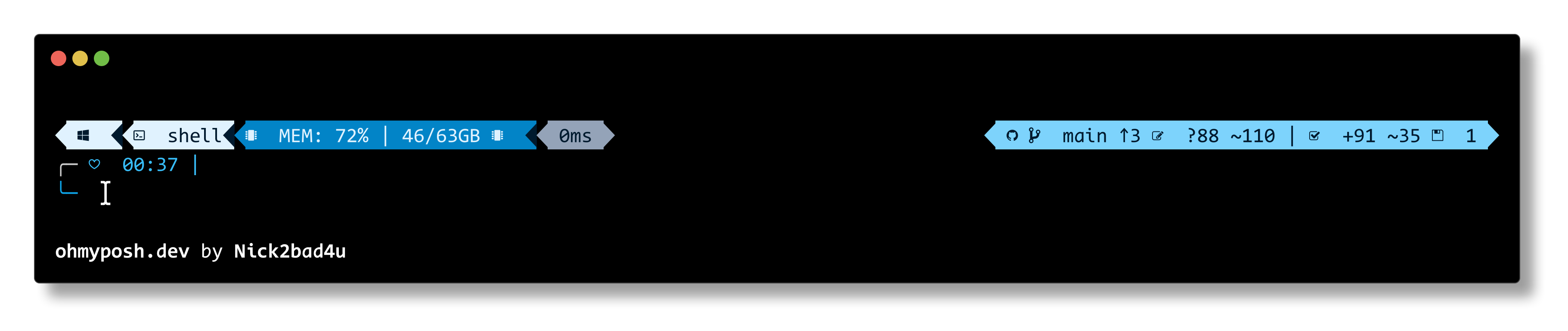 BlueOcean theme preview