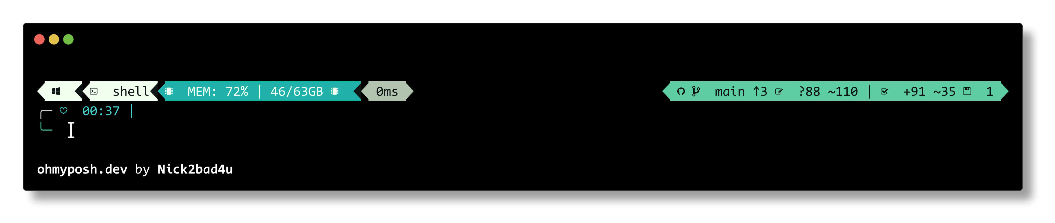 CherryMint theme preview