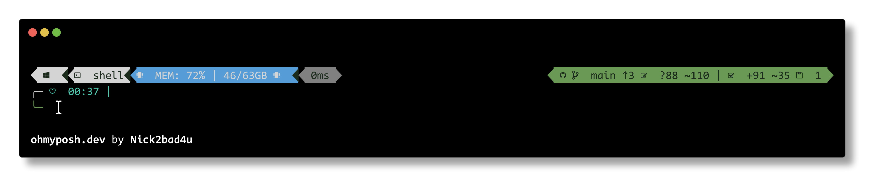 ForestEmber theme preview
