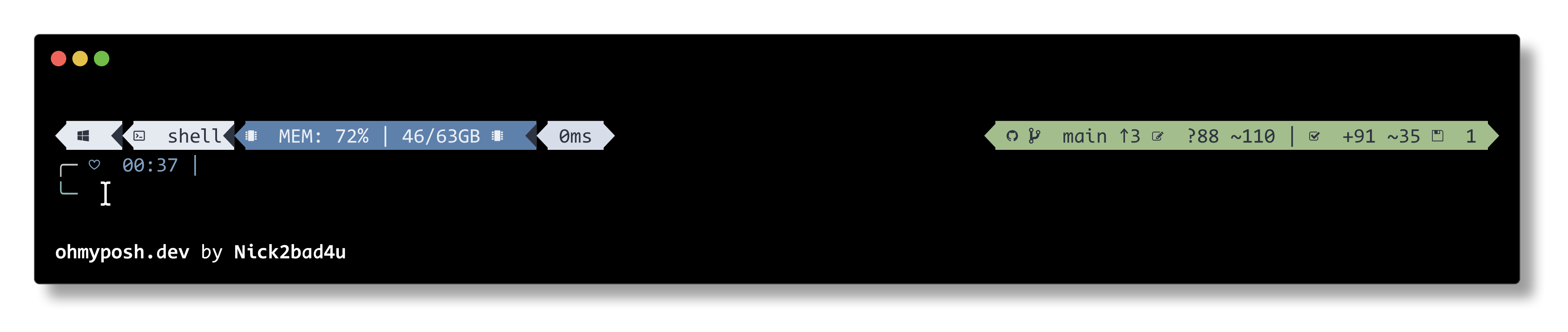 NordFrost theme preview