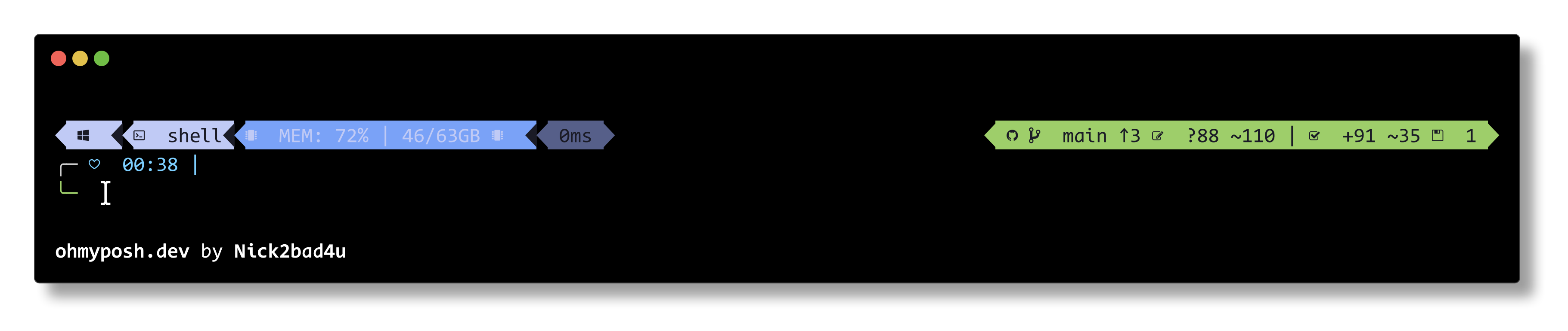 TokyoNight theme preview