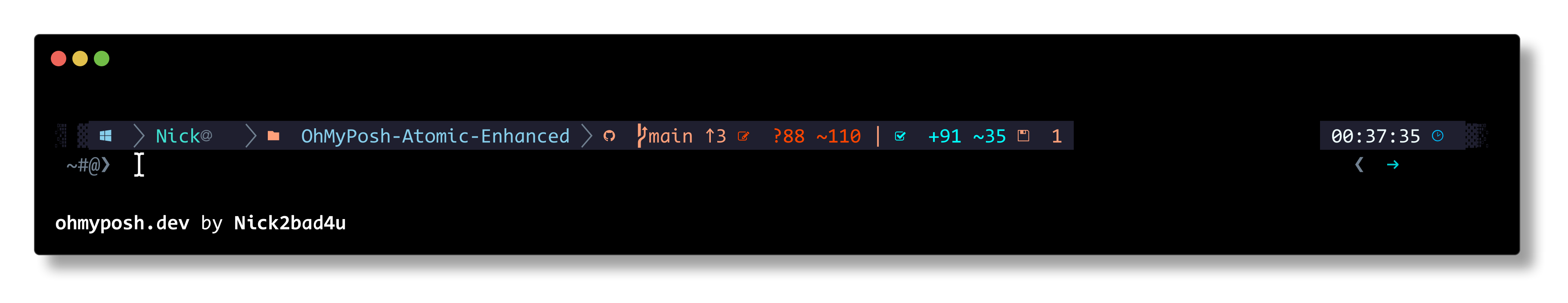 FireIce theme preview