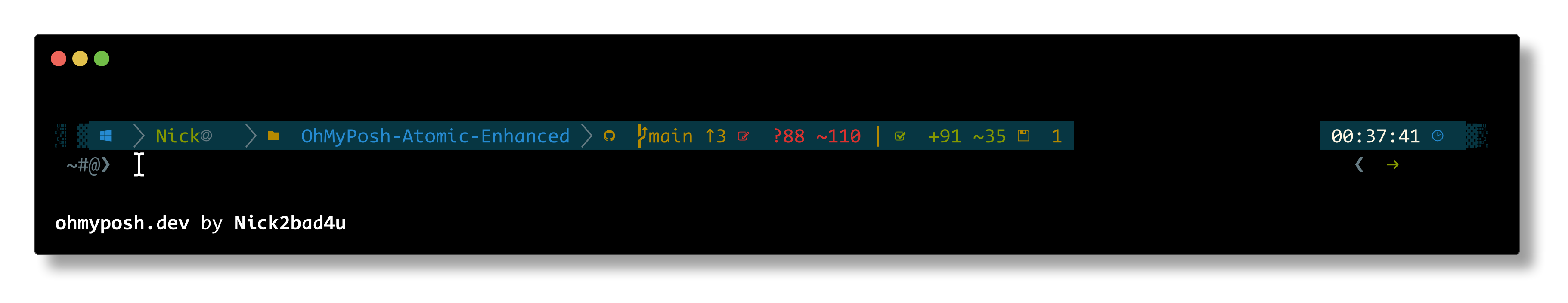 SolarizedDark theme preview